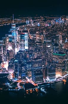 Plakat over New York NY